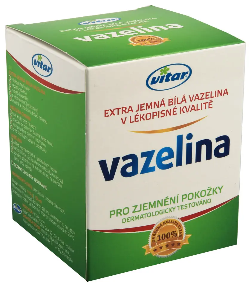 1201_VITAR VAZELINA EXTRA JEMNA BILA 110 G